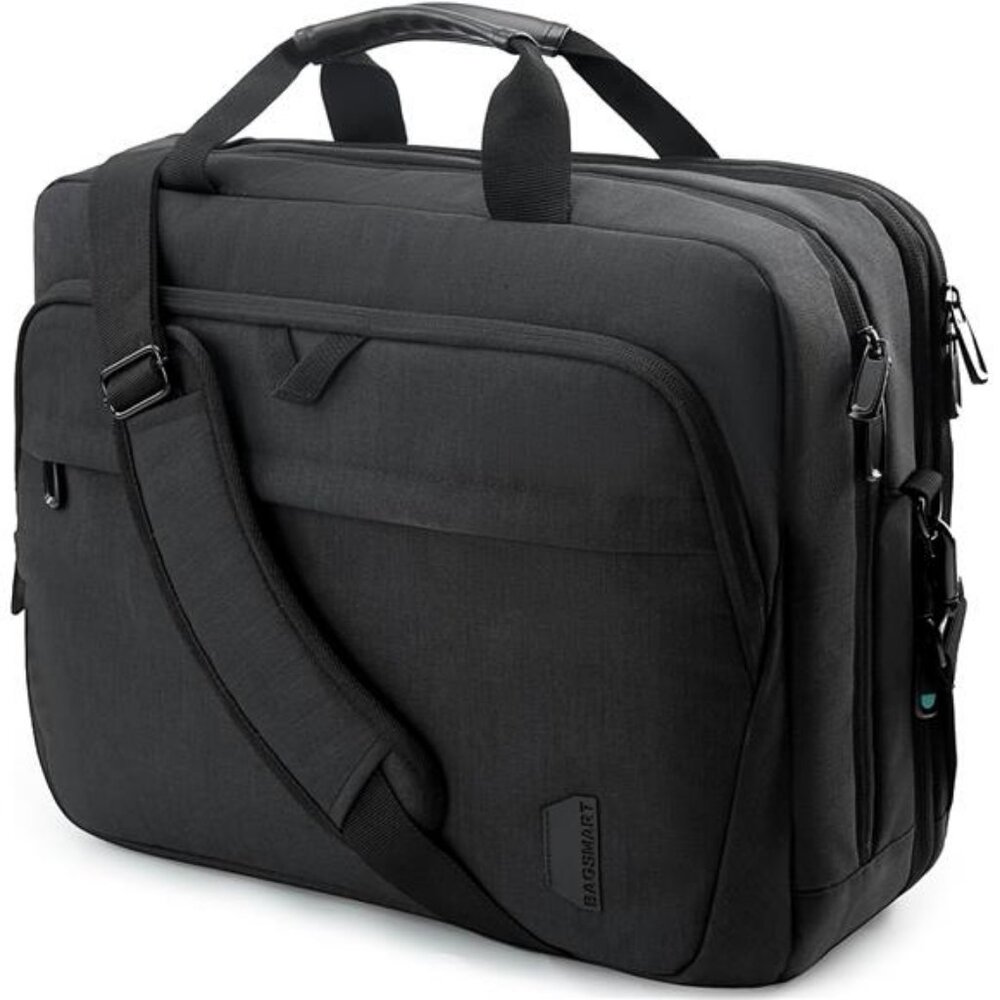17.3 Inch Laptop Bag, Expandable Computer Bag Laptop Briefcase Men